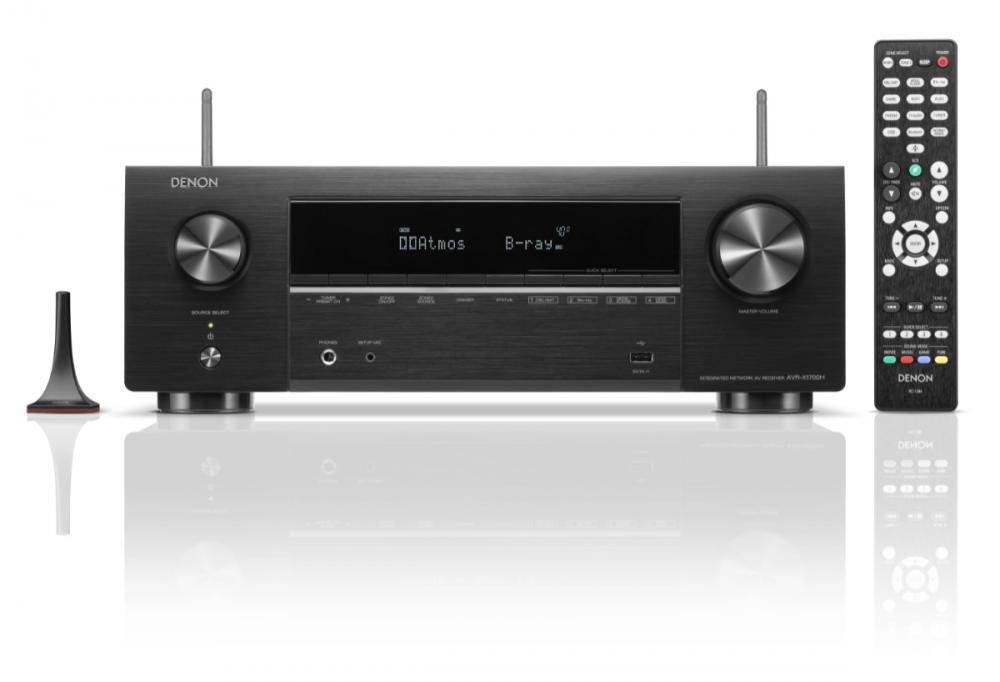 Denon AVR-X1700H 7.2 HEOS 8K AV-viritinvahvistin