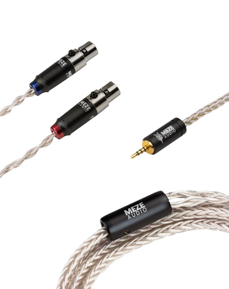 Meze Audio Empyrean and Elite Silver Plated PCUHD upgrade cable Balanced 2,5mm - 1,3m