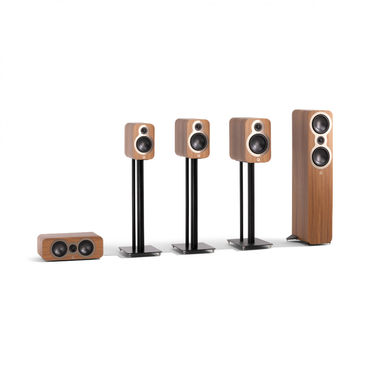 18.9.2024 - Q Acoustics 3000C -kaiutinmallisto pian saatavilla