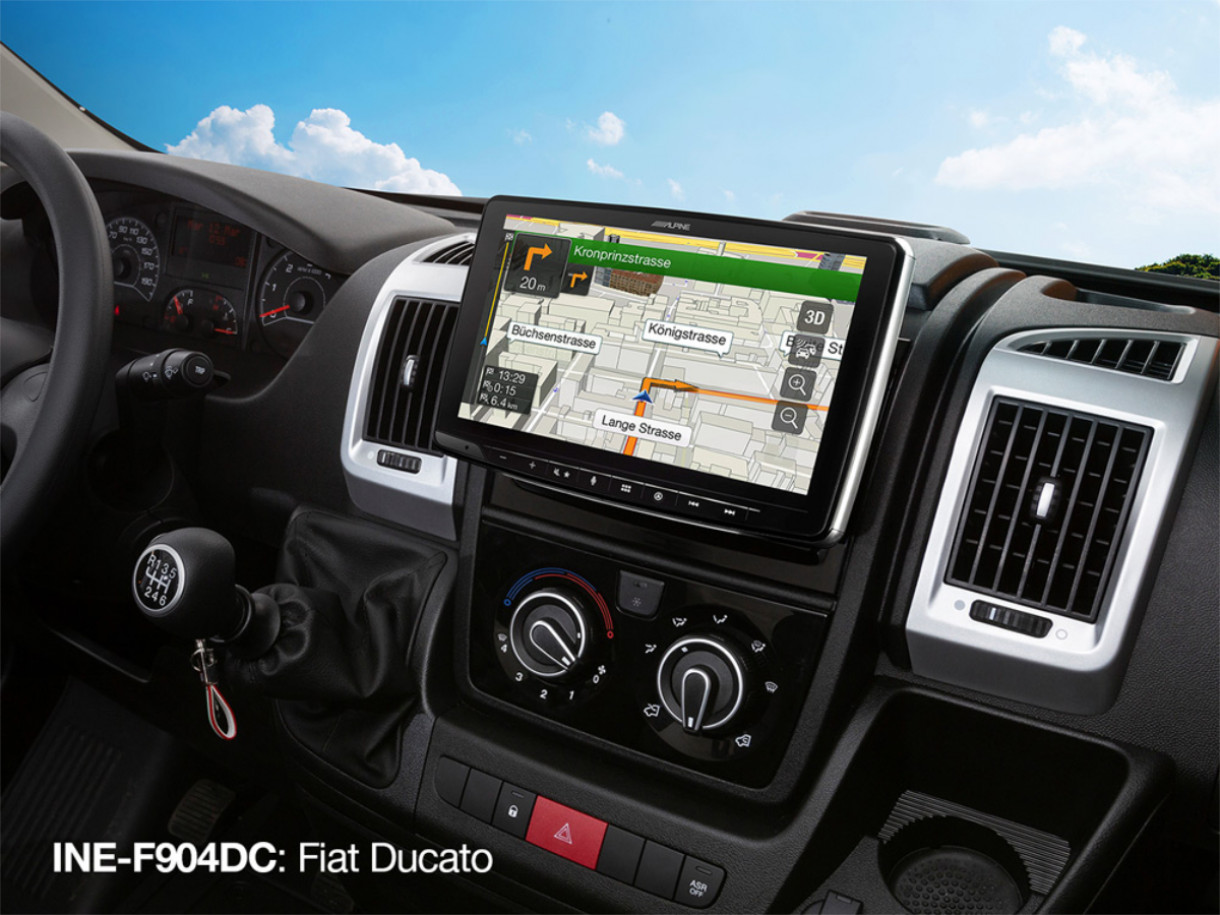 Alpine INE-F904DC-DU8 Fiat Ducato 8 soitinpaketti