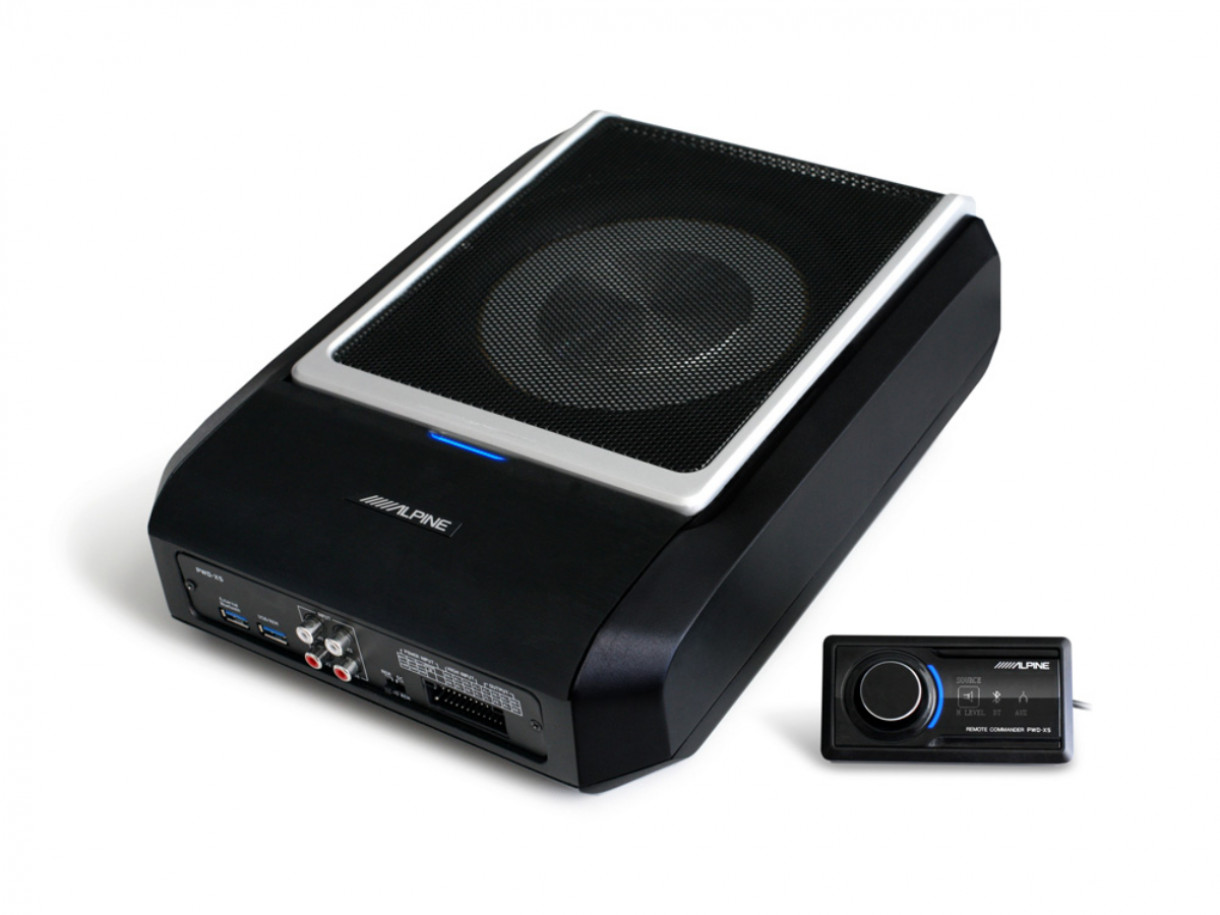 Alpine PWD-X5 8" aktiivisubwoofer DSP-vahvistimella