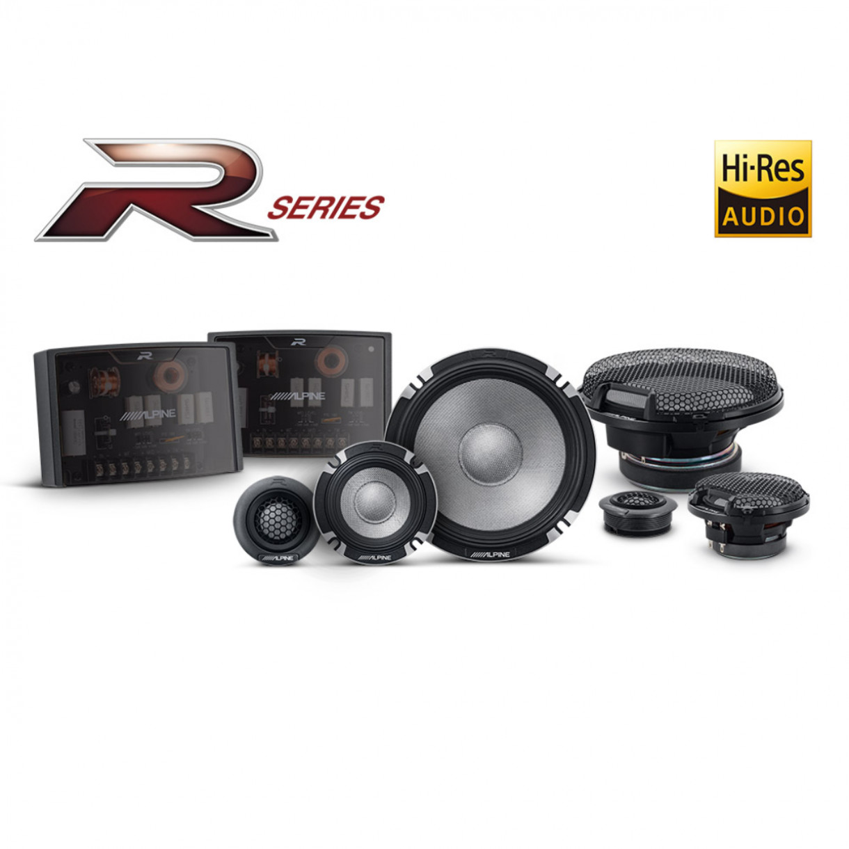 Alpine R2-S653 6.5" 3-tie erillissarja