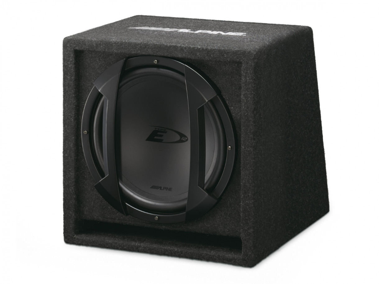 Alpine SBE-1244BR 12" koteloitu subwoofer, 4 ohm