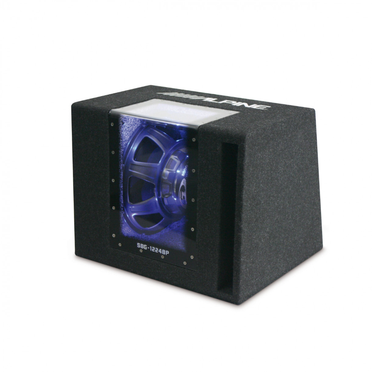 Alpine SBG-1224BP 12" koteloitu subwoofer, 2 ohm Alpine SBG-1224BP 12" koteloitu subwoofer, 2 ohm