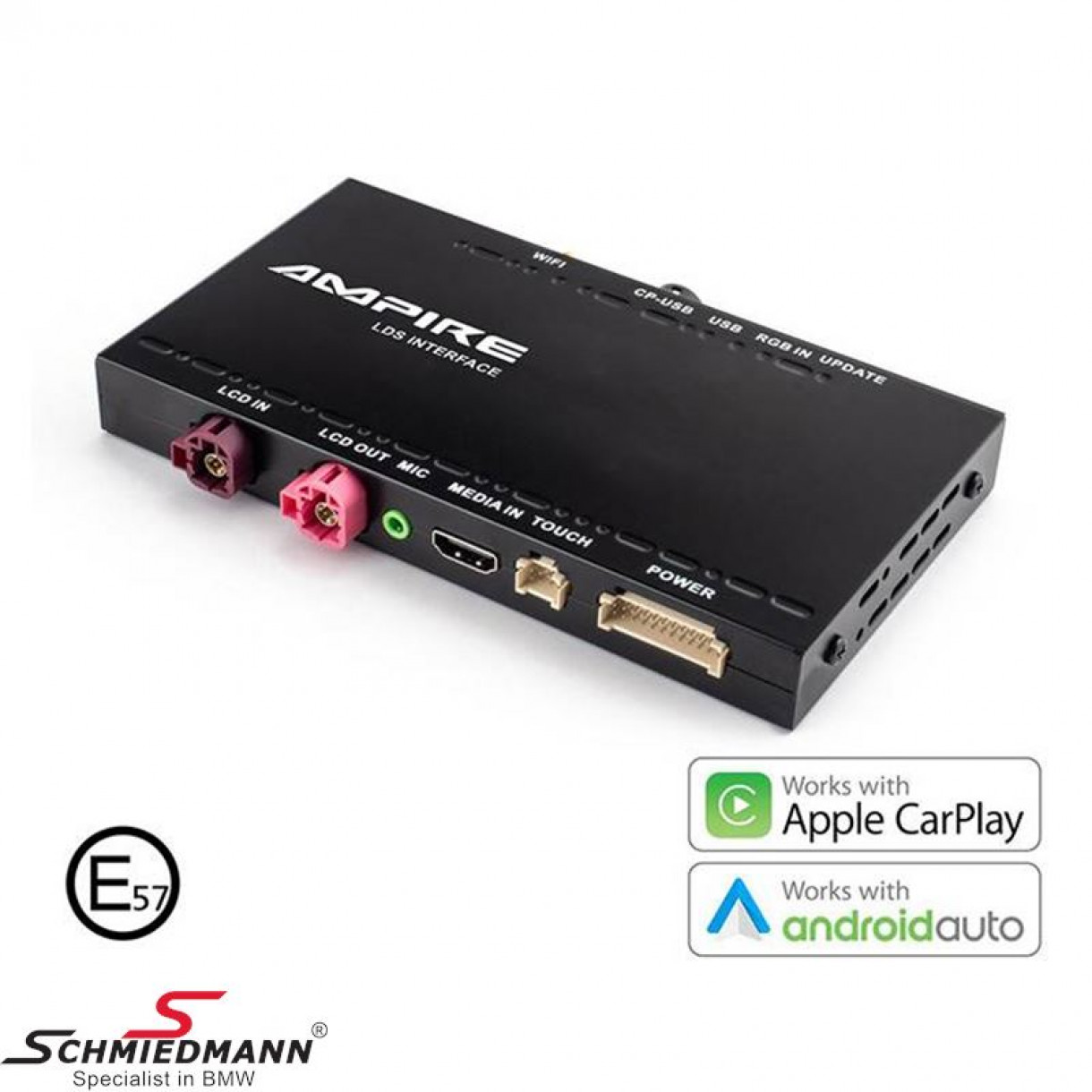 Ampire LDS-EVO-CP BMW/MINI NBT-EVO Carplay adapteri