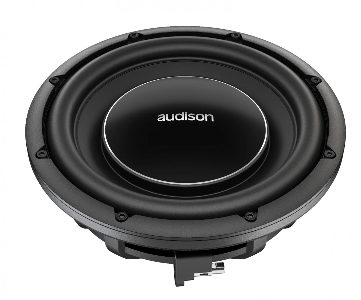 Audison AV10 D4 II 10" slim subwoofer, 4+4 ohm 