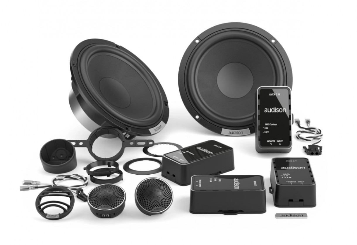 Audison AVK 6 S II 6.5" 2-tie erillissarja