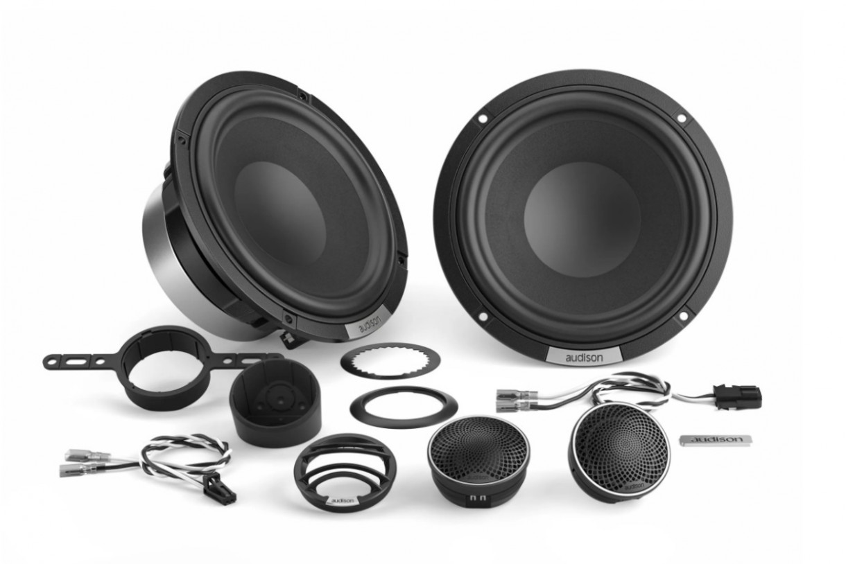 Audison AVK 6A P II 6.5" 2-tie aktiivinen erillissarja