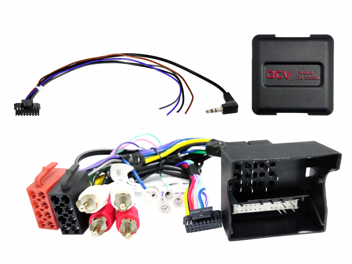 ACV 42XAD002.2 Audi rattisäädinadapteri FAKRA-liittimillä