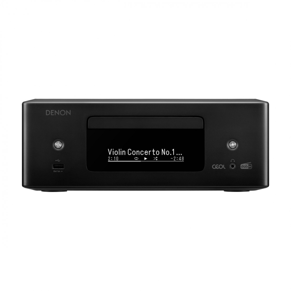 Demo Denon CEOL RCD-N12 CD-striimeri-viritinvahvistin, musta