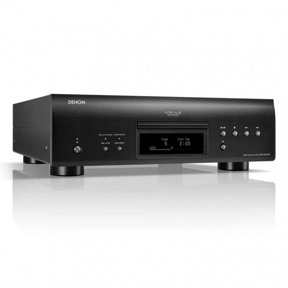 Denon DCD-3000NE CD-/SACD-soitin, musta