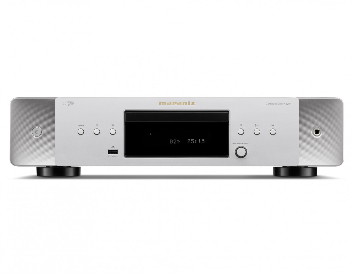 Marantz CD 70 CD-soitin, hopeakulta