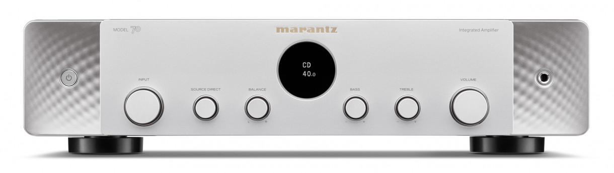 Marantz MODEL 70 integroitu vahvistin, hopeakulta