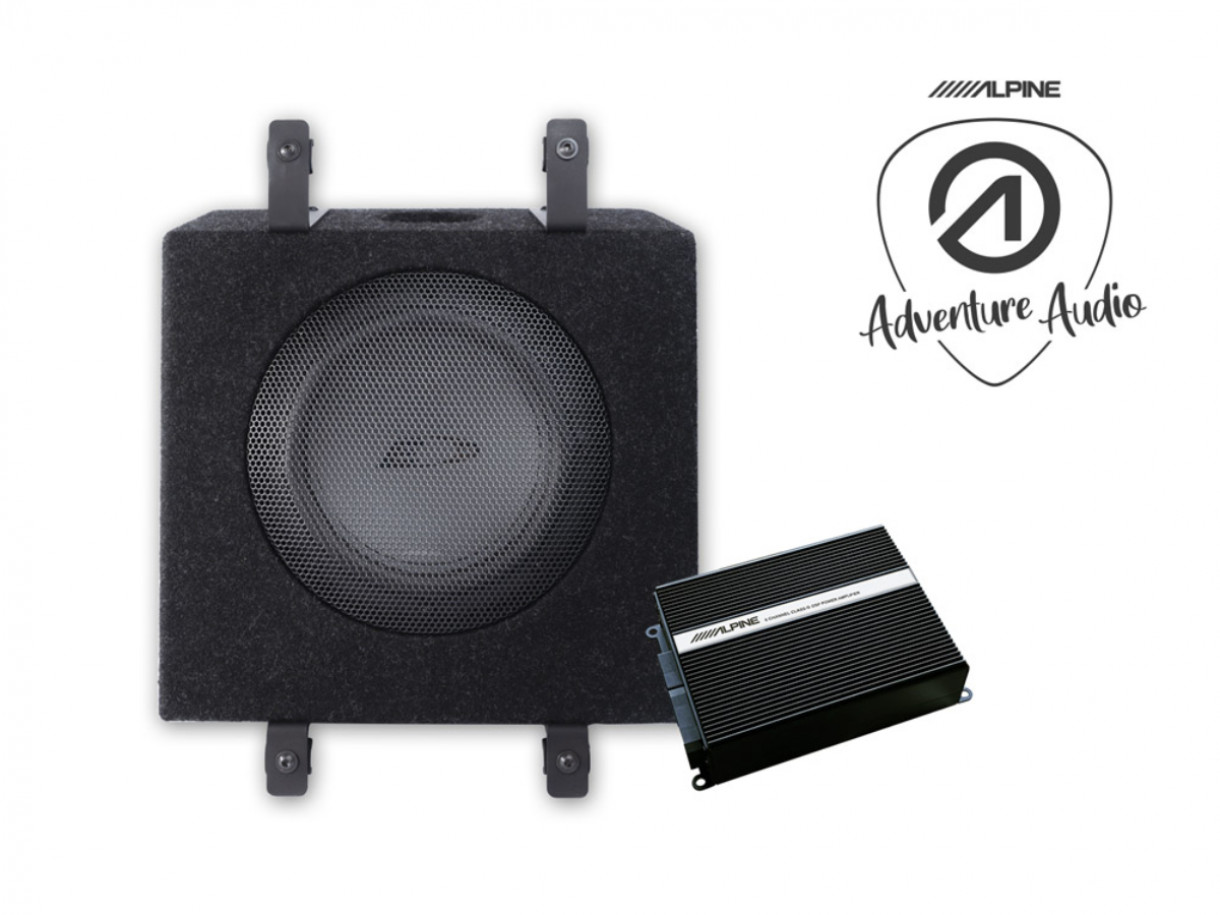 Alpine SPC-W84AS907-2 Mercedes Sprinter DSP-vahvistin ja subwoofer