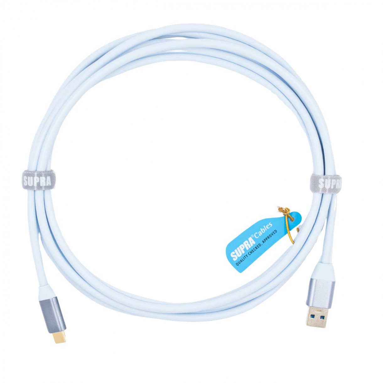 Supra USB 3.2 A-C -kaapeli, 1 m