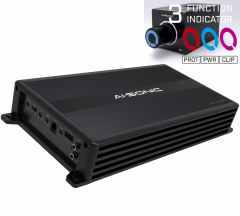 AI-SONIC S2-A1000.1 With S2-BASS KNOB , Monovahvistin