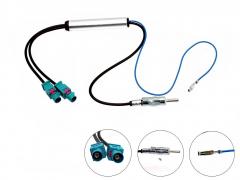 Connects2 CT27AA25 kaksois-Fakra DIN antenniadapteri/vahvistin Connects2 CT27AA25 kaksois-Fakra DIN antenniadapteri/vahvistin
