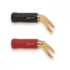QED Screwloc ABS Duo Spade 2RED 2BLK QED Screwloc ABS Duo Spade 2RED 2BLK