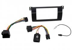 Connects2 CTKBM03 BMW E46 asennussarja 2-DIN soittimelle - mattamusta Connects2 CTKBM03 BMW E46 asennussarja 2-DIN soittimelle - mattamusta