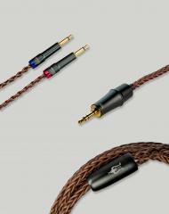 Premium mono 3,5 mm - 3,5 mm stereoplugi PCUHD kuulokekaapeli, kupari Premium mono 3,5 mm - 3,5 mm stereoplugi PCUHD kuulokekaapeli, kupari